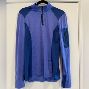 REI Purple Quarter-Zip Pullover
